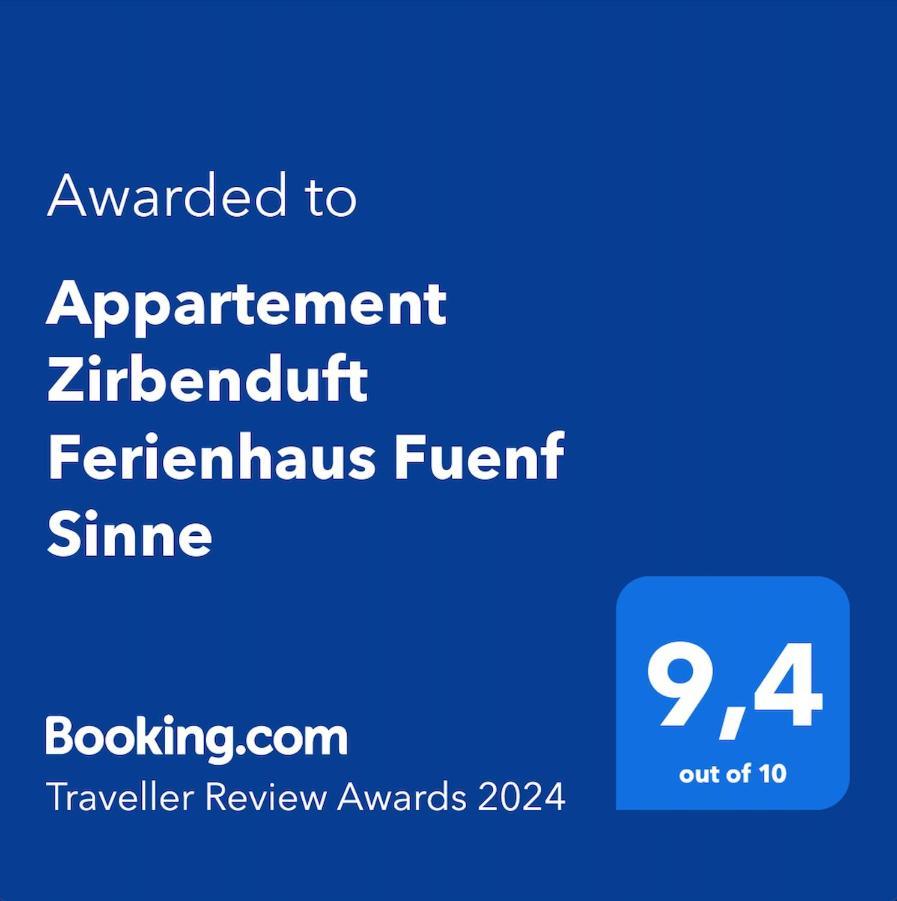 Appartement Zirbenduft Ferienhaus Fuenf Sinne Dobriach Bagian luar foto